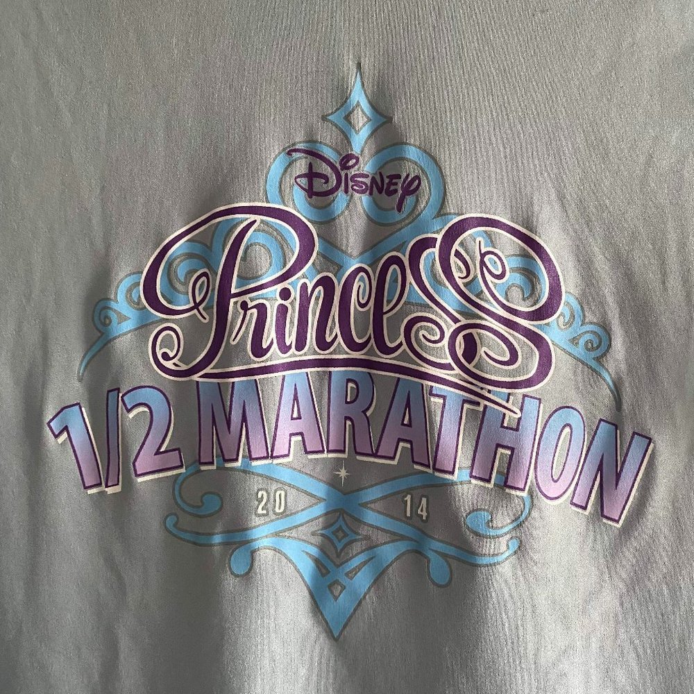 2014 Disney Princess Half Marathon tech tee